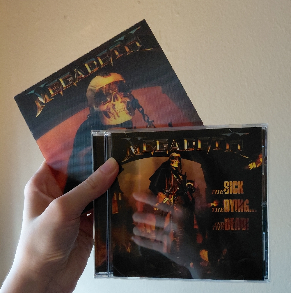 Megadeth "The Sick, The Dying And The Dead" CD